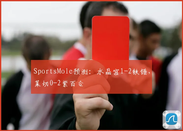 SportsMole预测：水晶宫1-2铁锤，莱切0-2紫百合