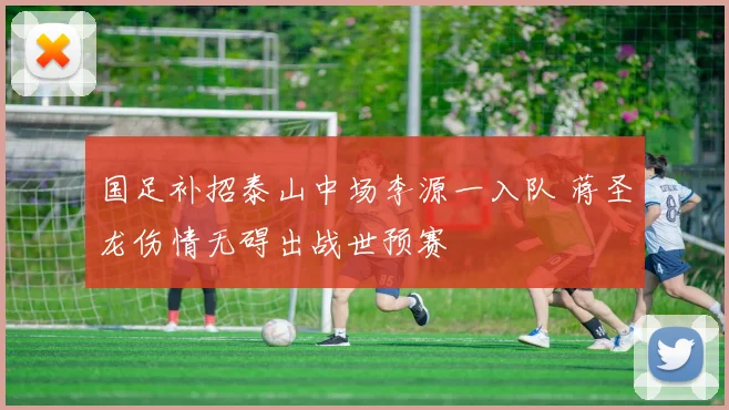 国足补招泰山中场李源一入队 蒋圣龙伤情无碍出战世预赛